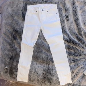 Loft white skinny jeans